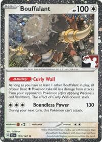 Bouffalant - 119/142 (Cosmos Holo) - Prize Pack Series Cards - Pokemon card