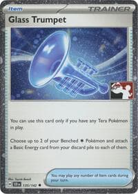 Glass Trumpet - 135/142 (Cosmos Holo) - Prize Pack Series Cards - Pokemon card