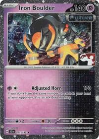 Iron Boulder - 071/142 (Cosmos Holo) - Prize Pack Series Cards - Pokemon card