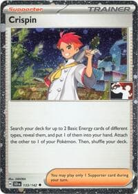 Crispin - 133/142 (Cosmos Holo) - Prize Pack Series Cards - Pokemon card