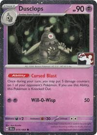 Dusclops - 019/064 (Cosmos Holo) - Prize Pack Series Cards - Pokemon card