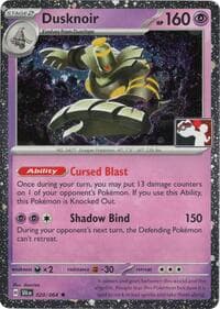 Dusknoir - 020/064 (Cosmos Holo) - Prize Pack Series Cards - Pokemon card