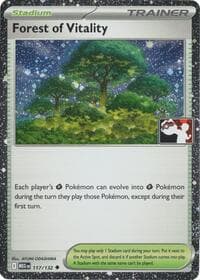 Forest of Vitality - 117/132 (Cosmos Holo) - Prize Pack Series Cards - Pokemon card