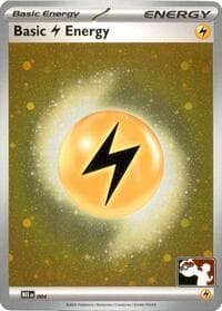 Basic Lightning Energy - MEE 004 (Cosmos Holo) - Prize Pack Series Cards - Pokemon card