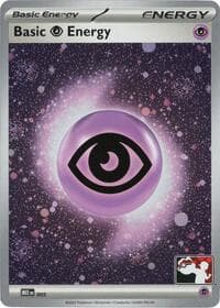 Basic Psychic Energy - MEE 005 (Cosmos Holo) - Prize Pack Series Cards - Pokemon card