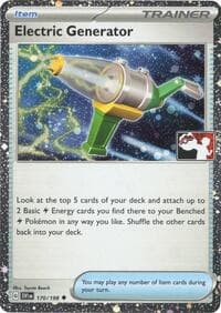 Electric Generator - 170/198 (Cosmos Holo) - Prize Pack Series Cards - Pokemon card