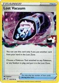 Lost Vacuum - 135/159 (Cosmos Holo) - Prize Pack Series Cards - Pokemon card