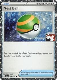 Nest Ball - 181/198 (Cosmos Holo) - Prize Pack Series Cards - Pokemon card