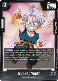 Trunks : Youth - ST01-056 - Story Booster 01 - Dragon Ball Super: Fusion World card