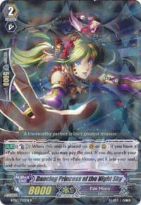 Dancing Princess of the Night Sky - BT07: Rampage of the Beast King - Cardfight Vanguard card