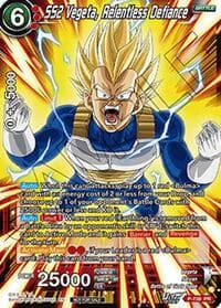 SS2 Vegeta, Relentless Defiance (Ultra-Bout Series Tournament Pack Vol.3) - Tournament Promotion Cards - Dragon Ball Super: Masters card