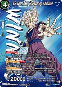 SS Son Goku, Unwavering Ambition (Ultra-Bout Series Tournament Pack Vol.3) (Winner) - Tournament Promotion Cards - Dragon Ball Super: Masters card