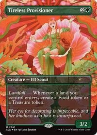 Tireless Provisioner - Secret Lair Drop Series - Magic: The Gathering card