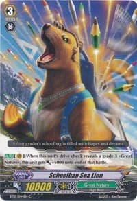 Schoolbag Sea Lion - BT07: Rampage of the Beast King - Cardfight Vanguard card