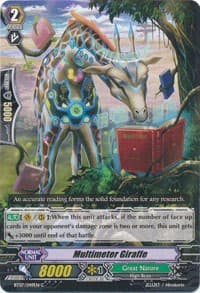Multimeter Giraffe - BT07: Rampage of the Beast King - Cardfight Vanguard card