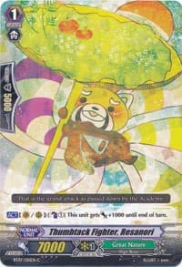 Thumbtack Fighter, Resanori - BT07: Rampage of the Beast King - Cardfight Vanguard card