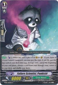 Failure Scientist, Ponkichi - BT07: Rampage of the Beast King - Cardfight Vanguard card