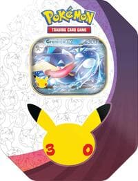 30th Celebration ex Tin [Greninja ex] (International Version) - ME: 30th Celebration - Pokemon card