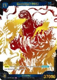 Godzilla (1995) (ESC01-002+) - Ink-Brushed Monster Rampage - Godzilla Card Game card