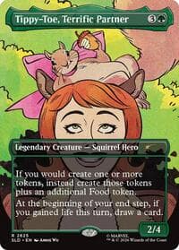 Tippy-Toe, Terrific Partner - Secret Lair Drop Series - Magic: The Gathering card