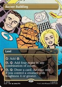 Baxter Building - Secret Lair Drop Series - Magic: The Gathering card