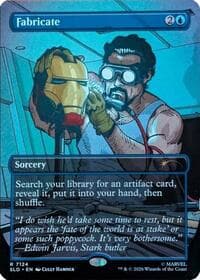 Fabricate (7124) - Secret Lair Drop Series - Magic: The Gathering card