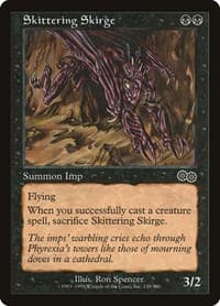 Skittering Skirge - Urza's Saga - Magic: The Gathering card