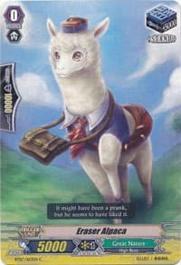 Eraser Alpaca - BT07: Rampage of the Beast King - Cardfight Vanguard card
