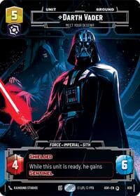 Darth Vader - Meet Your Destiny (Prestige) - Ashes of the Empire - Star Wars: Unlimited card