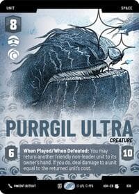 Purrgil Ultra (Prestige Foil) - Ashes of the Empire - Star Wars: Unlimited card