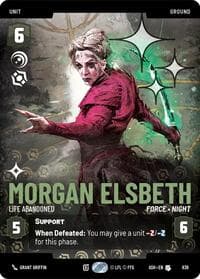 Morgan Elsbeth - Life Abandoned (Prestige Foil) - Ashes of the Empire - Star Wars: Unlimited card