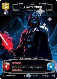 Darth Vader - Meet Your Destiny (Prestige Foil) - Ashes of the Empire - Star Wars: Unlimited card
