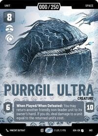 Purrgil Ultra (Serialized) - Ashes of the Empire - Star Wars: Unlimited card