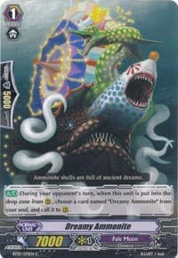 Dreamy Ammonite - BT07: Rampage of the Beast King - Cardfight Vanguard card