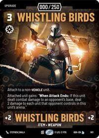 Whistling Birds (Serialized) - Ashes of the Empire - Star Wars: Unlimited card