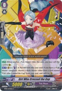 Girl Who Crossed the Gap - BT07: Rampage of the Beast King - Cardfight Vanguard card