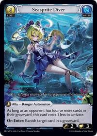 Seasprite Diver - Supporter Pack 4 - Grand Archive TCG card