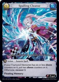 Spalling Cleanse - Supporter Pack 4 - Grand Archive TCG card