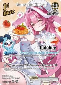 Raora Panthera (P) (hBP06-013) (Bloom Cup) - hololive OFFICIAL CARD GAME Promos - Hololive card
