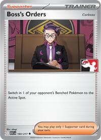 Boss's Orders [Corbeau] - Prize Pack Series Cards - Pokemon card