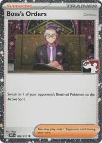 Boss's Orders [Corbeau] - 183/217 (Cosmos Holo) - Prize Pack Series Cards - Pokemon card