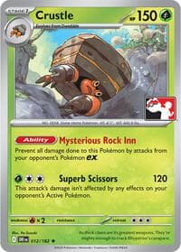 Crustle - Prize Pack Series Cards - Pokemon card