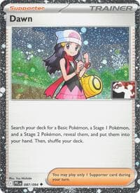 Dawn - 087/094 (Cosmos Holo) - Prize Pack Series Cards - Pokemon card