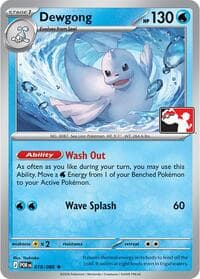 Dewgong - Prize Pack Series Cards - Pokemon card