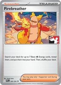 Firebreather - Prize Pack Series Cards - Pokemon card
