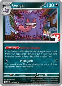 Gengar - Prize Pack Series Cards - Pokemon card