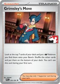 Grimsley's Move - Prize Pack Series Cards - Pokemon card