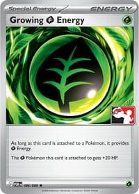 Growing Grass Energy - Prize Pack Series Cards - Pokemon card