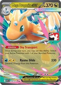 Mega Dragonite ex - Prize Pack Series Cards - Pokemon card