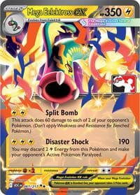 Mega Eelektross ex - Prize Pack Series Cards - Pokemon card